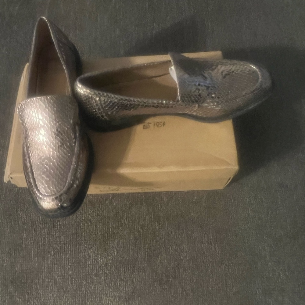 Dolce Vita Metallic Gold Loafers - Picture 5 of 5